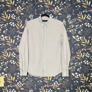 Everlane Uniform Light Gray Men's Button Down Shirt Size S